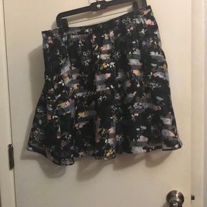 Floral skirt